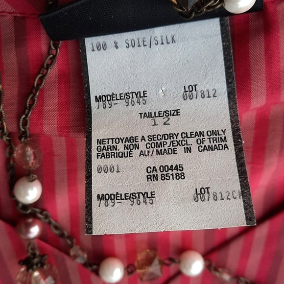 J. MICHAELS 100% Silk Vest, Waistcoat - Picture 3 of 11